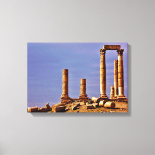 Temple of Hercules Canvas Print