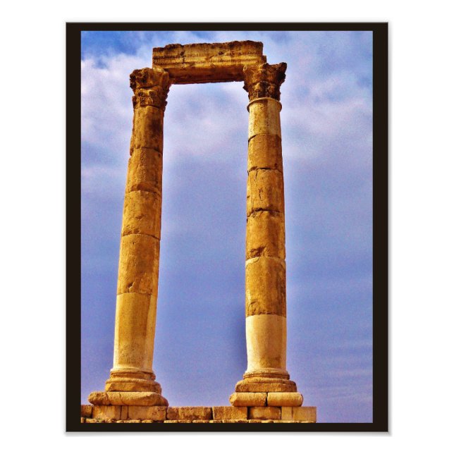 Temple of Hercules Columns Photo Print (Front)