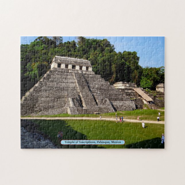 Temple of Inscriptions, Palenque, Mexico Jigsaw Puzzle (Horizontal)