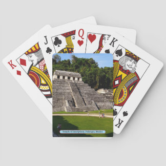 Temple of Inscriptions, Palenque, Mexico Playing Cards