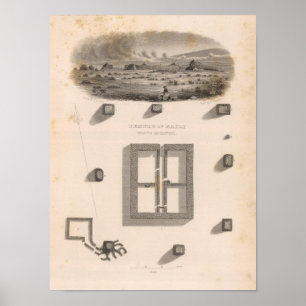 Temple of Kaili, Island of Hawaii, Hawaii Poster