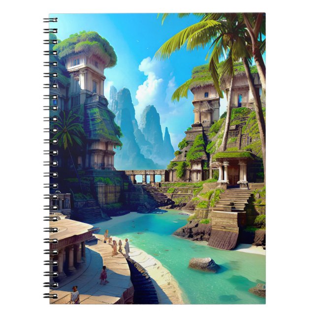 Temple of Lemuria Notebook (Front)