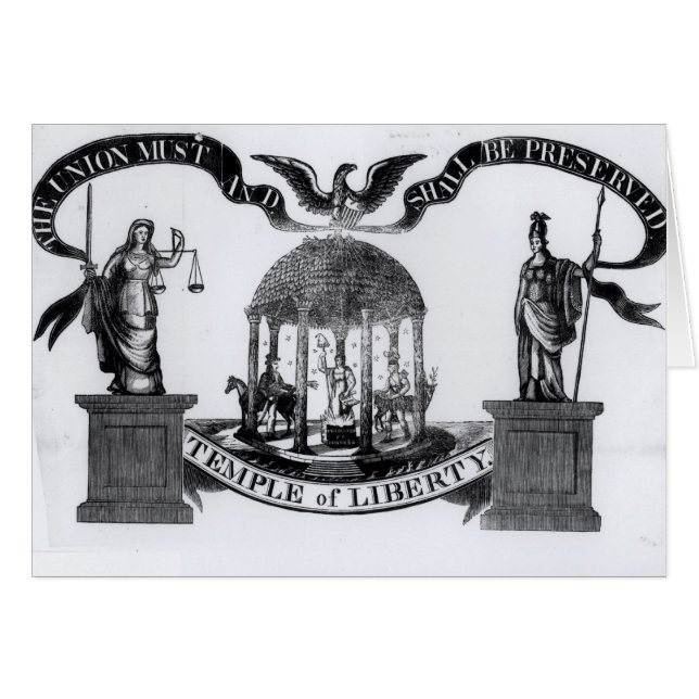 Temple of Liberty, 1834 (Front Horizontal)
