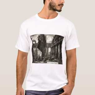 Temple of Neptune, Paestum - Giovanni Piranesi T-Shirt