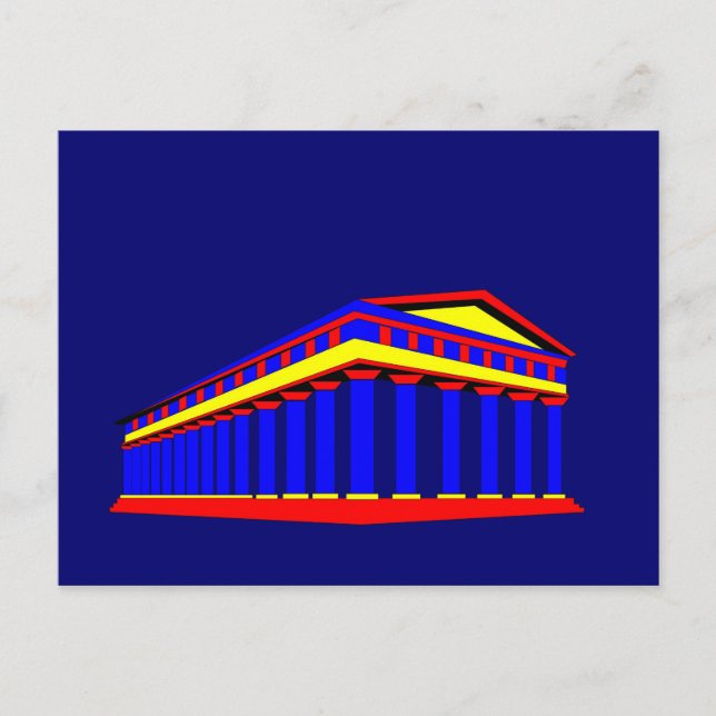 Temple of Neptune Postcard (Front)