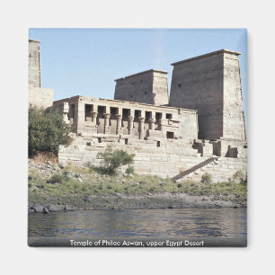 Temple of Philae Aswan, upper Egypt Desert Magnet