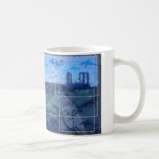 Temple of Poiseidon at Sounio Coffee Mug