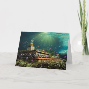 Temple Of The Coral Reef - Card, Greeting Note Card
