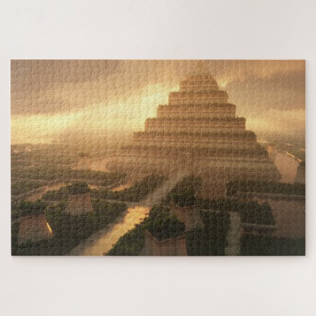 Temple of the Leaf (Deluxe) Jigsaw Puzzle (Horizontal)