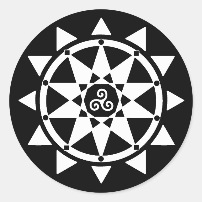 Temple of Witchcraft sticker (Front)