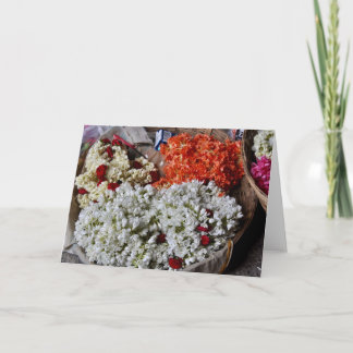 Temple Offering, Southern India Card