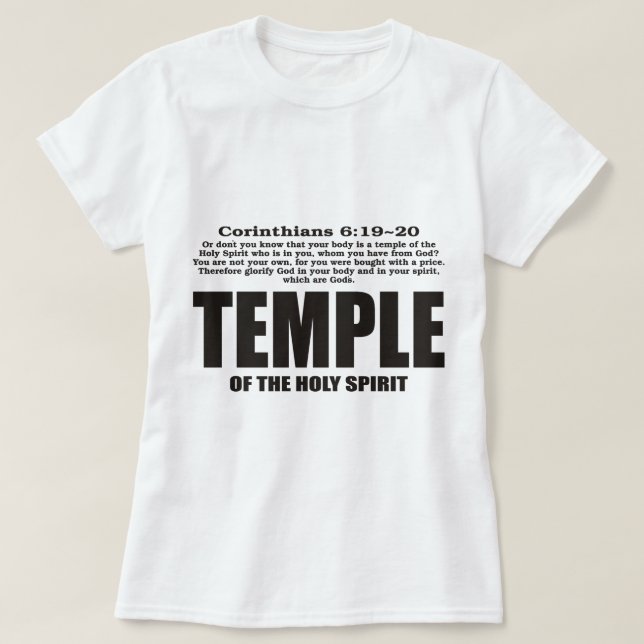 TEMPLE T-Shirt (Design Front)