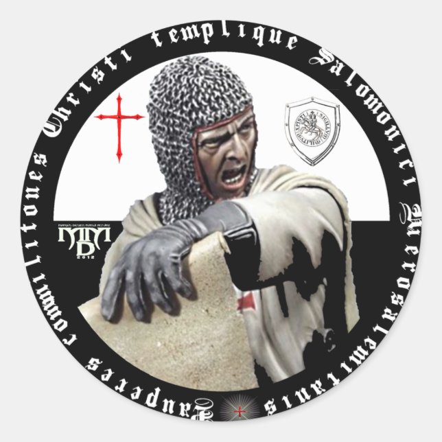 Templer Bote sticker (Front)