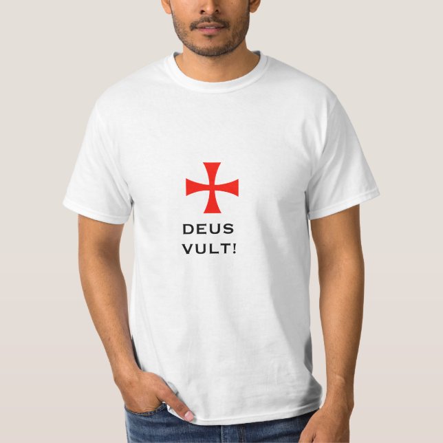templer god wills it T-Shirt (Front)