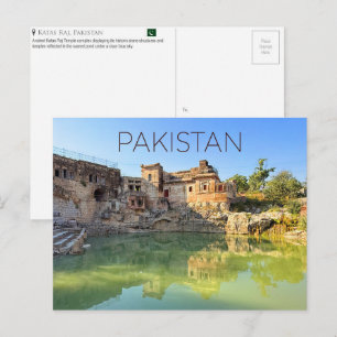 Temples de Katas Raj, carte postale de voyage au P