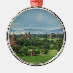 Temples in Bagan, Myanmar Metal Ornament