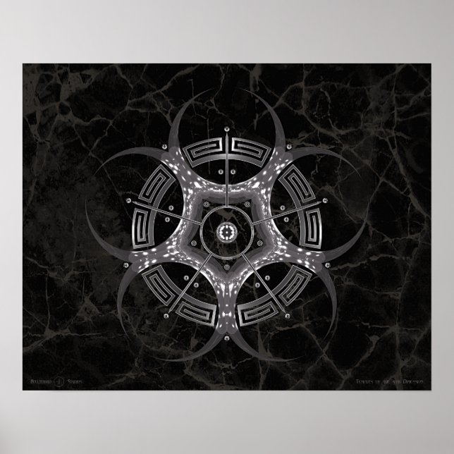 Temples of the 5th Dimension Poster (Front)