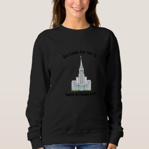 Templo De Manaus Brasil Eu Gosto De Ver Portuguese Sweatshirt