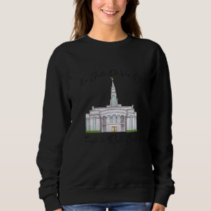 Templo De Recife Brasil Eu Gosto De Ver Portuguese Sweatshirt