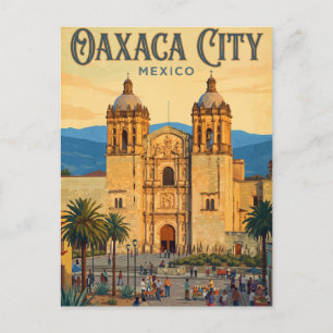 Templo de Santo Domingo de Guzmán Mexico Postcard