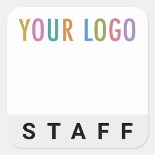 Temporary Staff Name Stickers Blank Name Badge