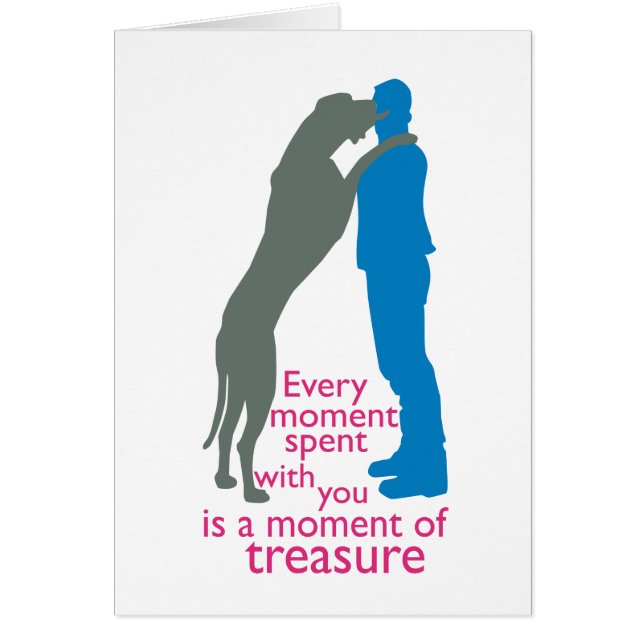 Temps avec votre Dogue Allemand (Devant)