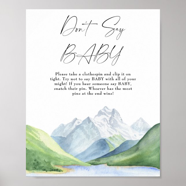 Temps d'aventure ! - Ne dites pas Poster bébé (Devant)