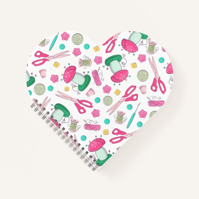 Temps de couture Carnet spiral (Devant)