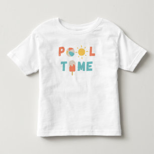 temps de la piscine. Tablette Tops & T-Shirts