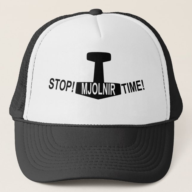 Temps de Mjolnir ! Casquette de baseball (Devant)