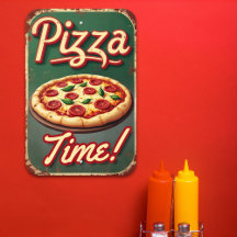 Temps de Pizza Vintage