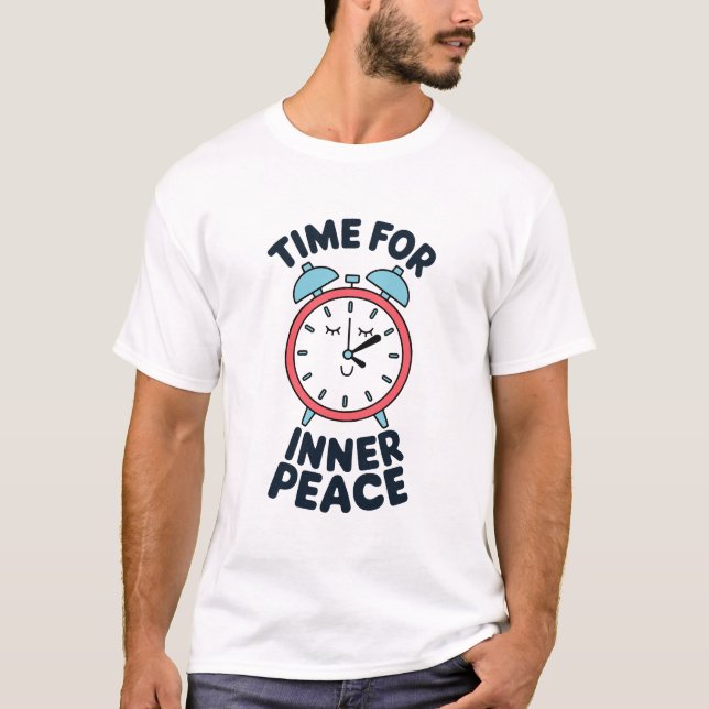 Temps pour la conception de t-shirt Inner Peace (Devant)