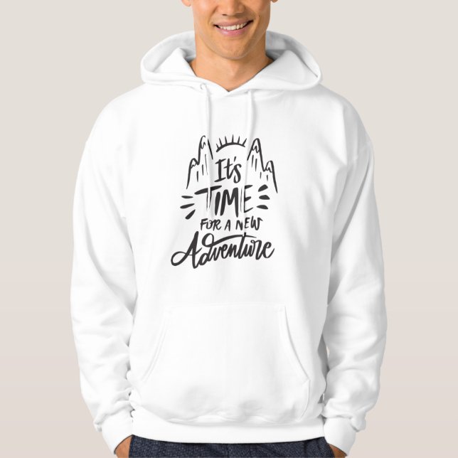 temps pour une nouvelle aventure T-Shirt Sweat - s (Devant)