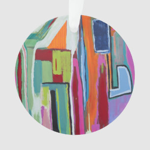 Temps Voyage Acrylique Ornement