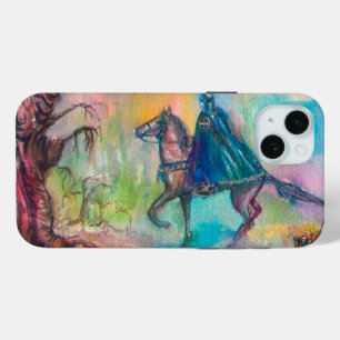 TEMPTATION Dark Kinight and Devil's Treasure ,Blue iPhone 15 Mini Case