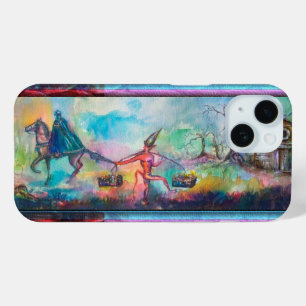 TEMPTATION Dark Knight and Devil's Treasure ,Blue iPhone 15 Case