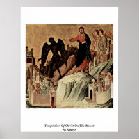 Temptation Of Christ On The Mount By Duccio