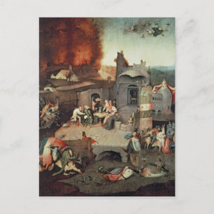 Temptation of Saint Anthony, c.1500 Postcard