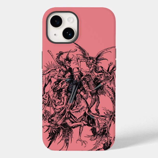 Temptation of Saint Anthony the Great Case-Mate iPhone Case (Back)