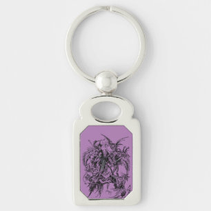 Temptation of Saint Anthony the Great Keychain
