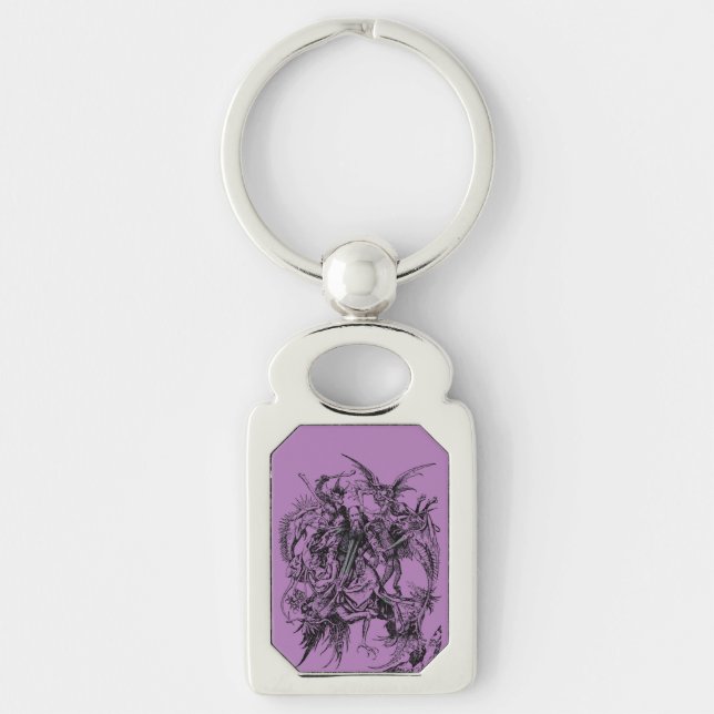 Temptation of Saint Anthony the Great Keychain (Front)