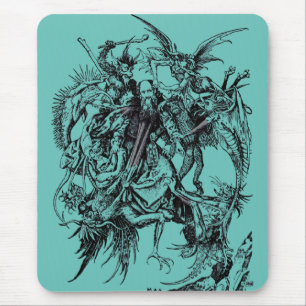 Temptation of Saint Anthony the Great Mouse Pad