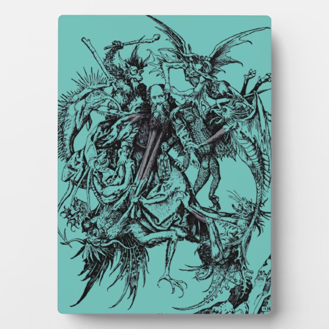 Temptation of Saint Anthony the Great Plaque (Front)