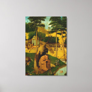 Temptation of St. Anthony, 1490 Canvas Print