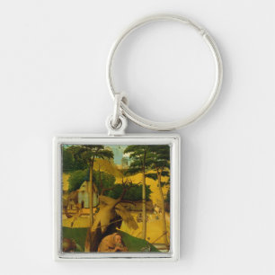Temptation of St. Anthony, 1490 Keychain