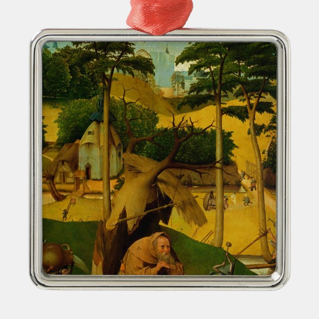 Temptation of St. Anthony, 1490 Metal Ornament (Front)
