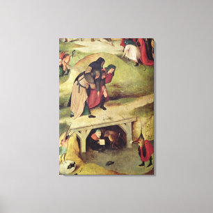 Temptation of St. Anthony Canvas Print