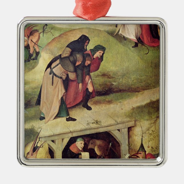 Temptation of St. Anthony Metal Ornament (Front)