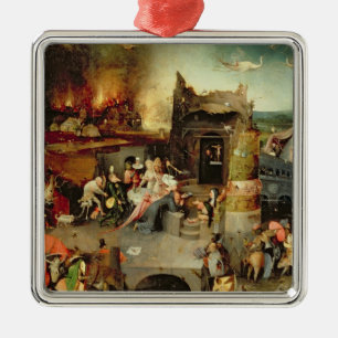 Temptation of St. Anthony Metal Ornament