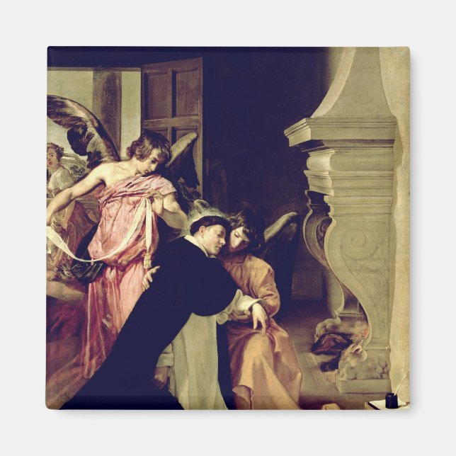 Temptation of St.Thomas Aquinas Magnet (Front)
